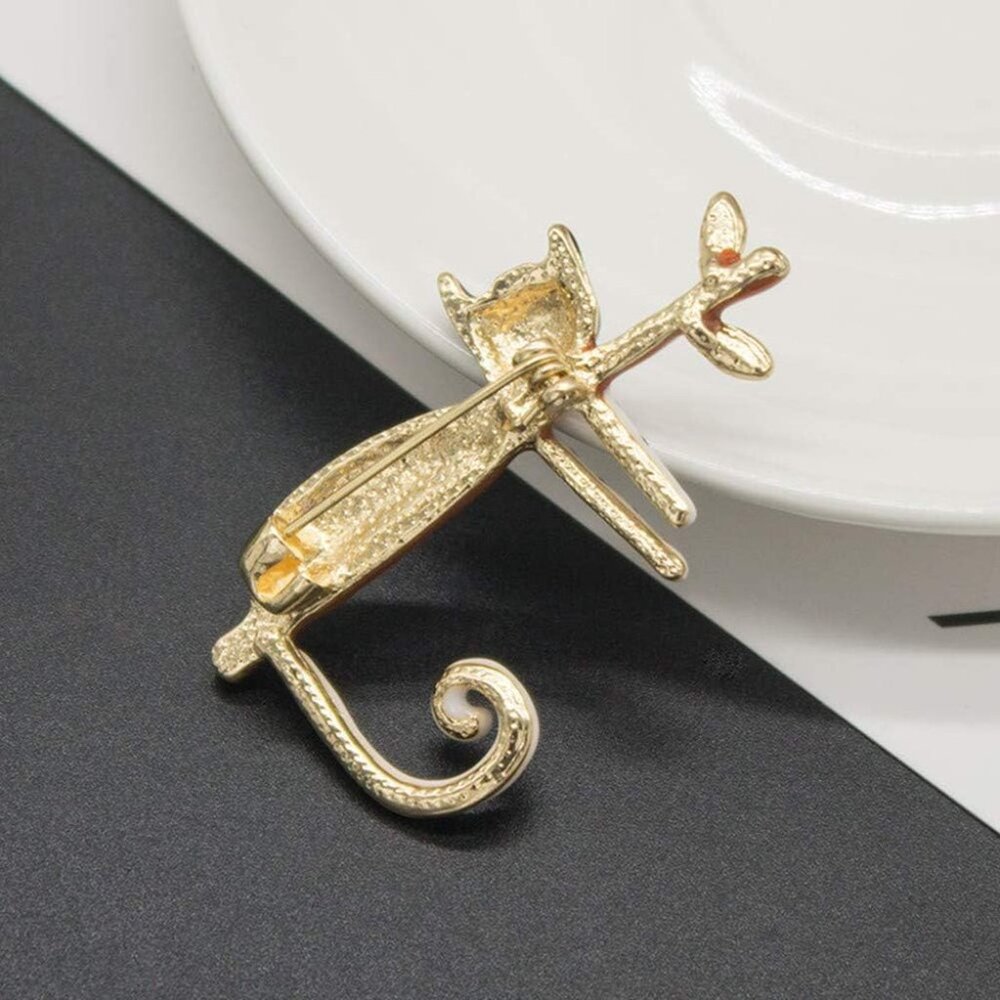 Brooch Pins For Women Fashion Elegant Brooches Lapel Badges Coat Sweater Scarves - Picture 3 of 4